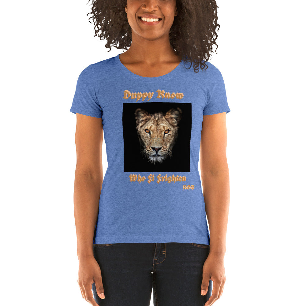 Frighten Duppy  Woman  t-shirt